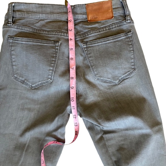 J.Crew Toothpick Jeans Size 26 Light Gray - Picture 6 of 8